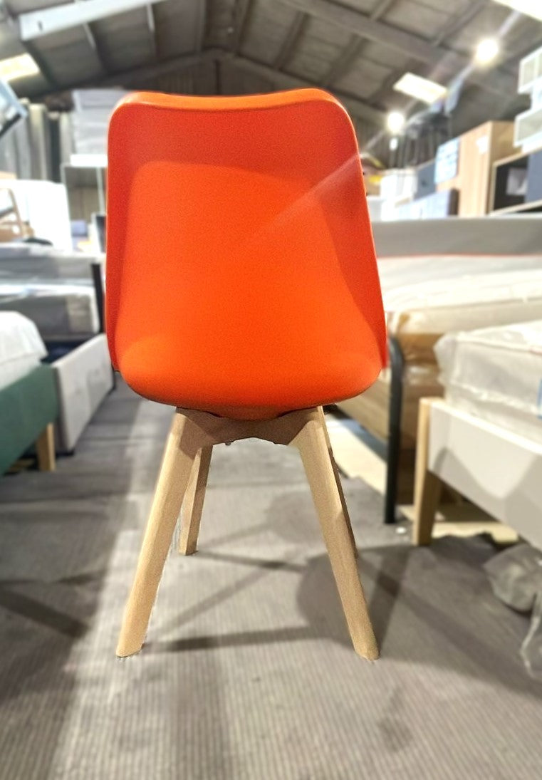 Assembled Habitat Single Jerry of Dining Chair - Orange